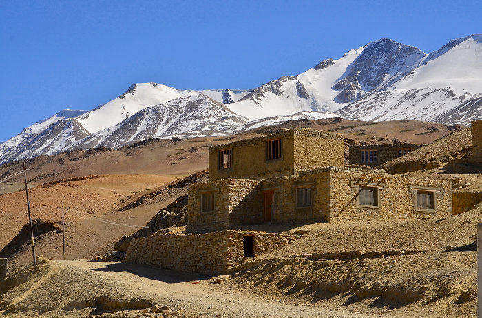 Mud-Houses-in-Korzok-village